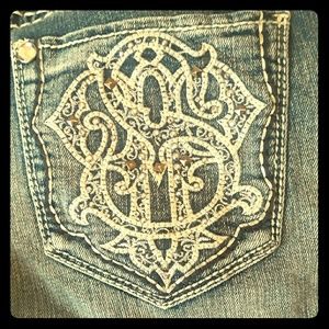 Paisley Sky denim jeans size 4